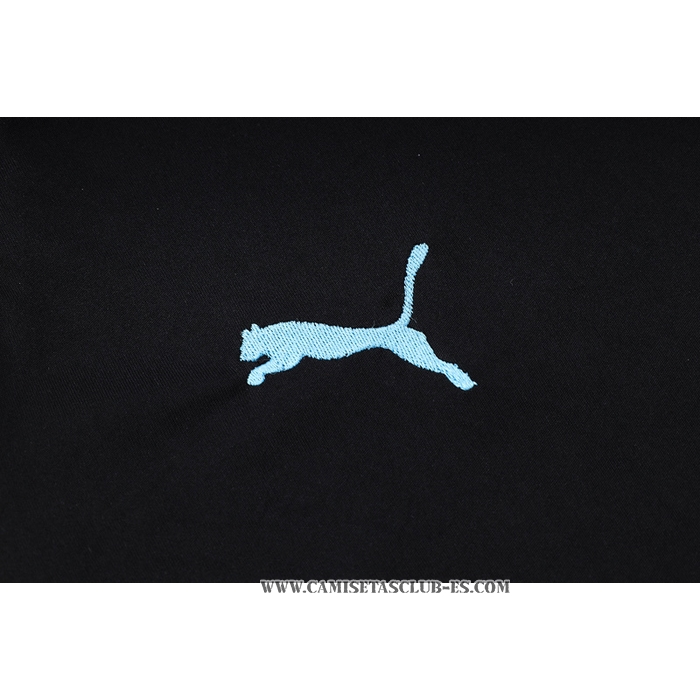 Chandal del Manchester City 22-23 Manga Corta Negro